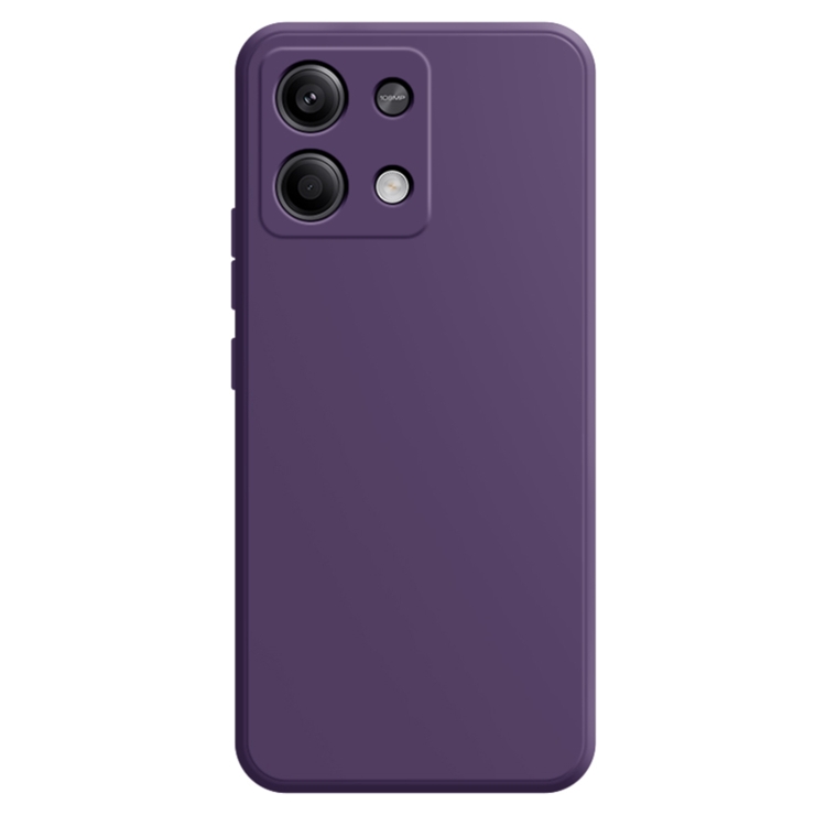 RUBBER Ochranný Kryt Pro Xiaomi Redmi Note 13 Pro 5G / Xiaomi Poco X6 5G Tmavě Fialový