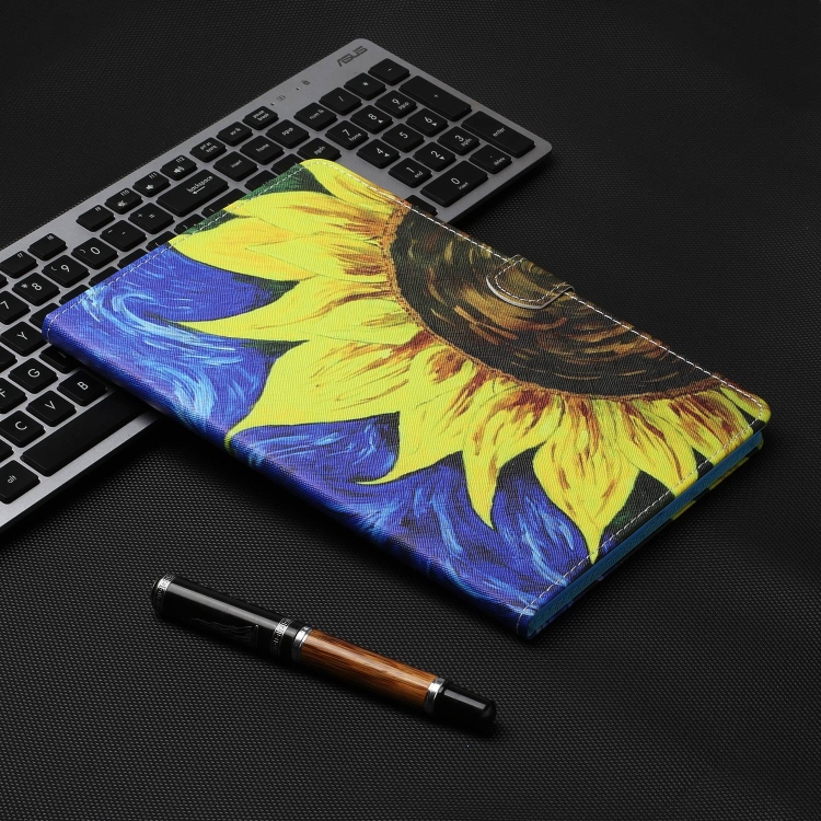 ART Zaklápěcí Pouzdro Pro Lenovo Tab P12 SUN FLOWER