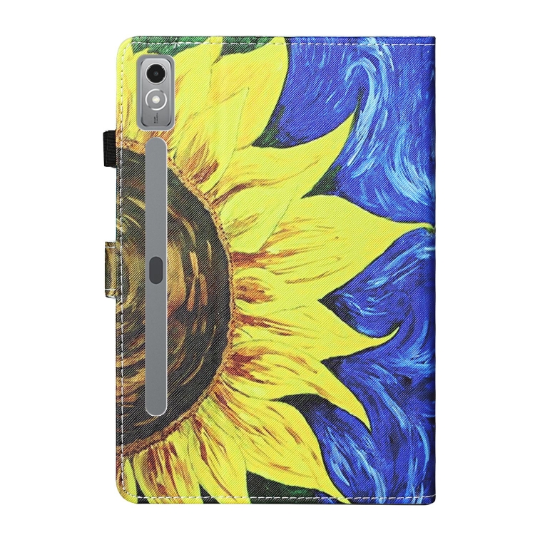 ART Zaklápěcí Pouzdro Pro Lenovo Tab P12 SUN FLOWER