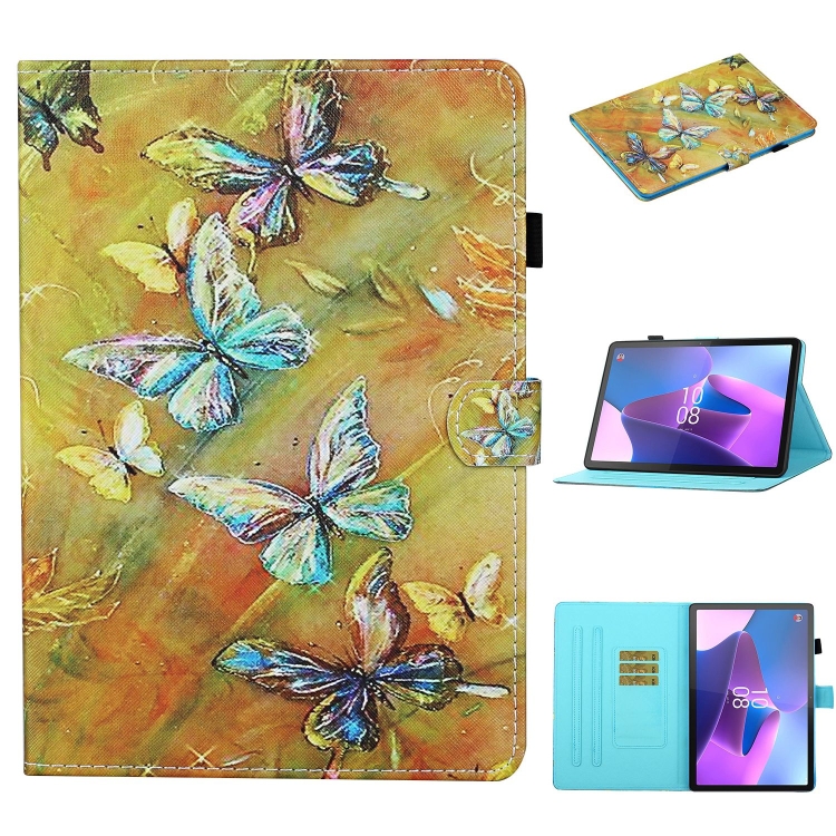 ART Zaklápěcí Pouzdro Pro Lenovo Tab P12 BUTTERFLY