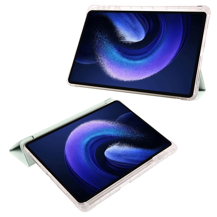 CRYSTAL Zaklápěcí Pouzdro Apple IPad Pro 13 2024 Světle Zelené