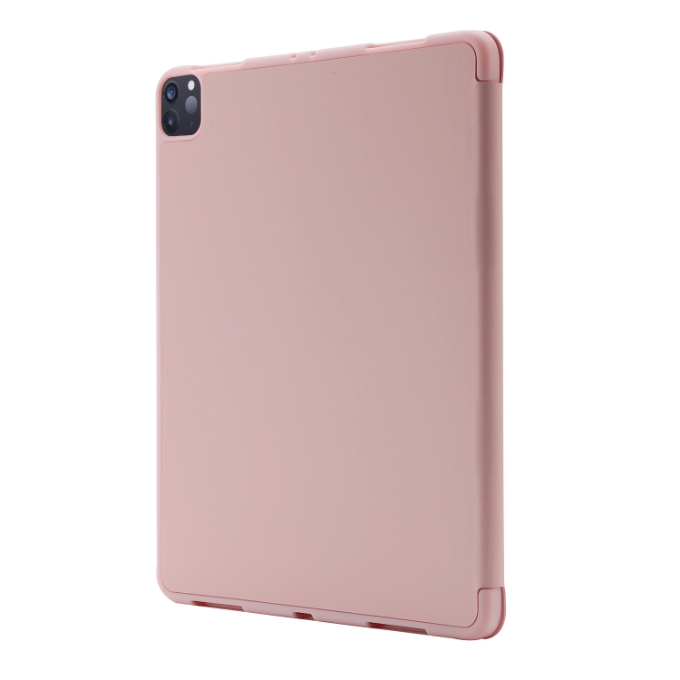 LEATHER Zaklápěcí Kryt Pro Apple IPad Pro 13 2024 Světle Růžový