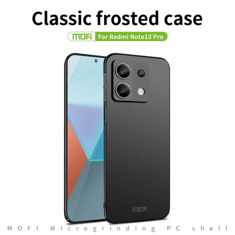 MOFI Plastový Kryt Pro Xiaomi Redmi Note 13 Pro 5G / Xiaomi Poco X6 5G červený