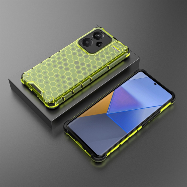 HONEYCOMB Ochranný Kryt Xiaomi Redmi Note 13 Pro+ 5G Zelený