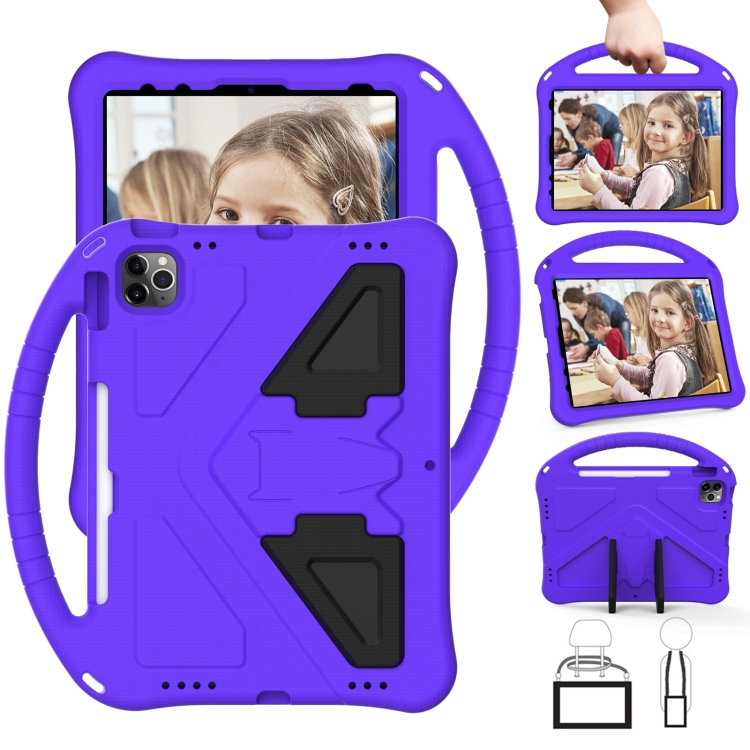 KIDDO Dětský Obal Pro Apple IPad Air 11 2024 Fialový