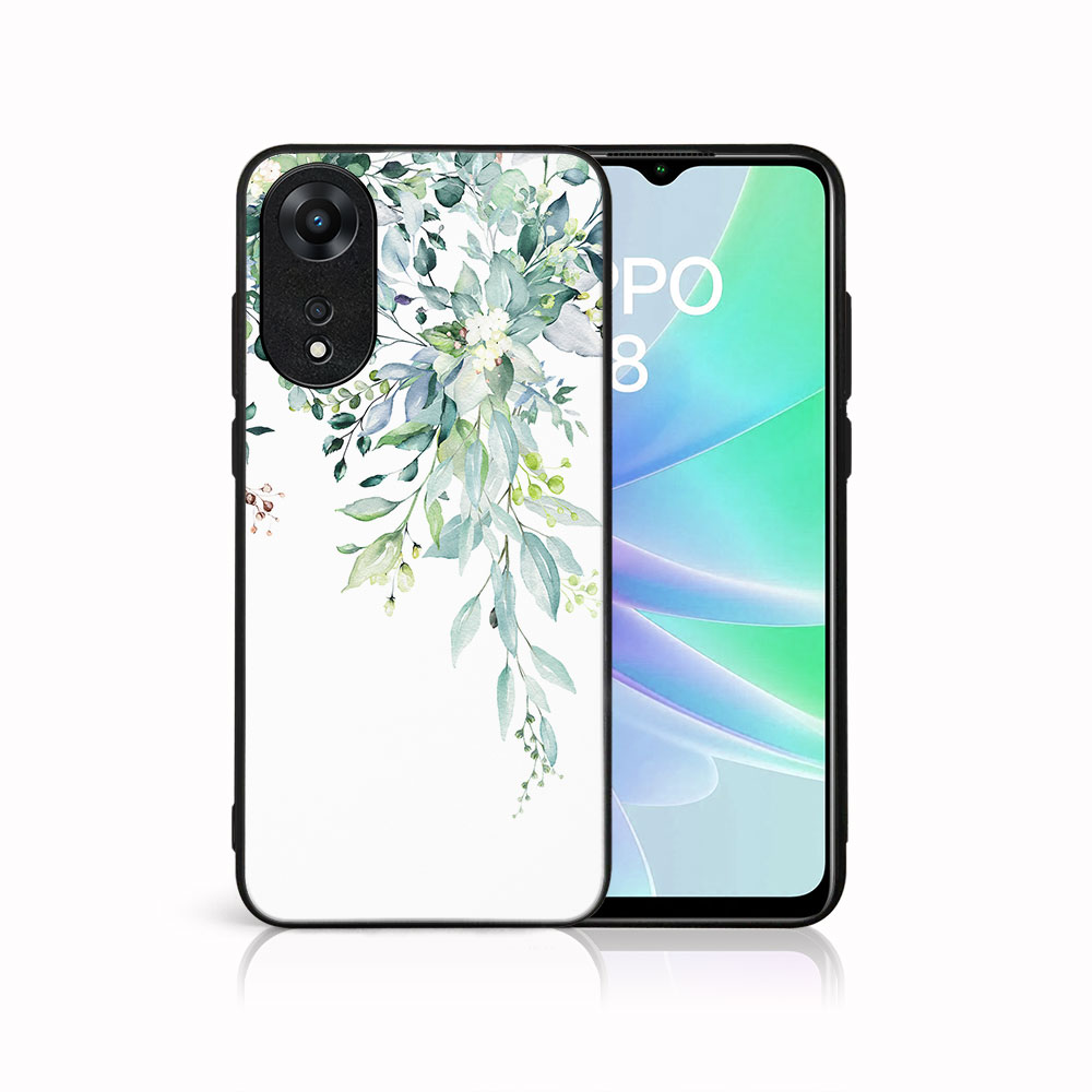 MY ART Ochranný Kryt Pro Oppo A78 GREENERY (155)