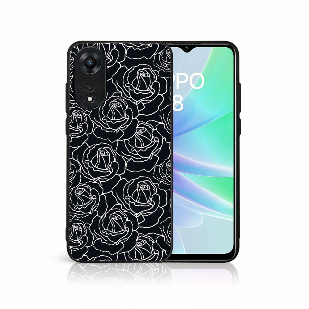 MY ART Ochranný Kryt Pro Oppo A78 ROSES (172)