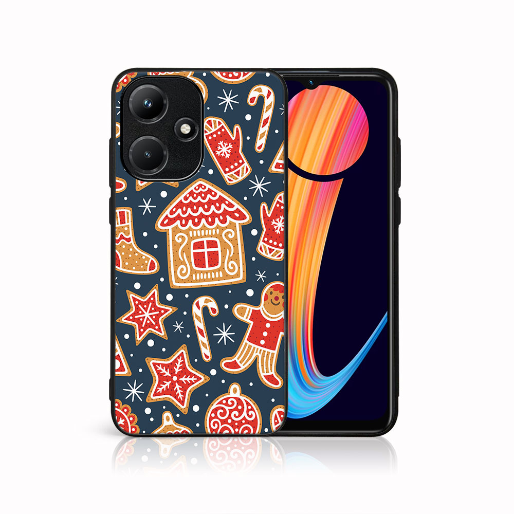 MY ART Kryt S Vánočním Designem Infinix Hot 30i CHRISTMAS (069)