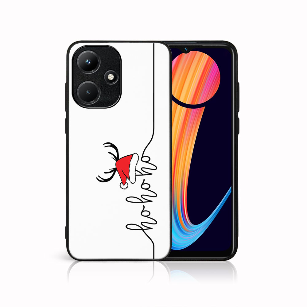 MY ART Kryt S Vánočním Designem Infinix Hot 30i HOHOHO (073)