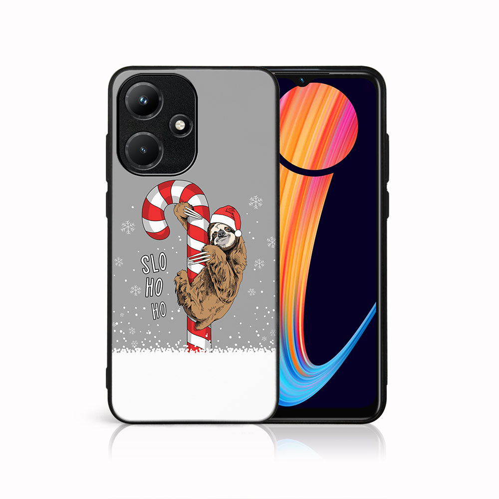 MY ART Kryt S Vánočním Designem Infinix Hot 30i CANDY (076)