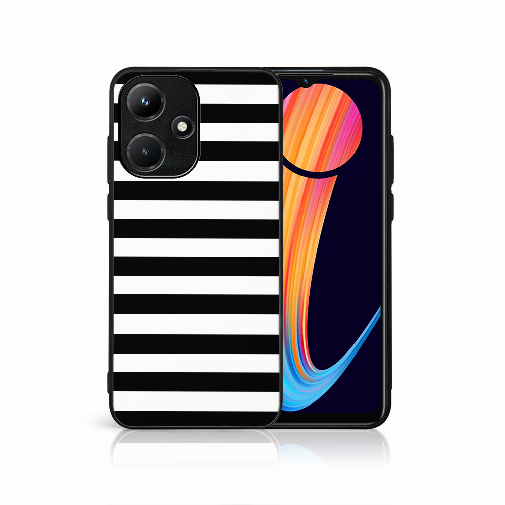 MY ART Ochranný Kryt Pro Infinix Hot 30i LINES (169)