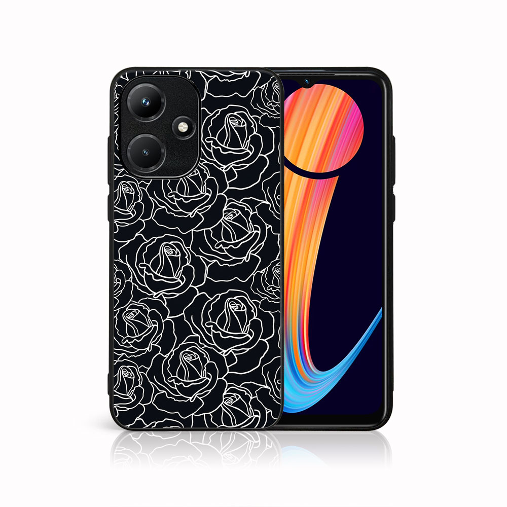 MY ART Ochranný Kryt Pro Infinix Hot 30i ROSES (172)