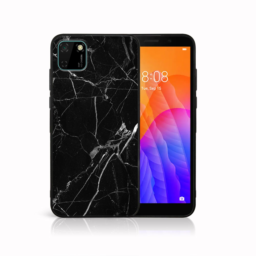 PROTEMIO 42704 MY ART Silikonový obal Huawei Y5p BLACK MARBLE (142)