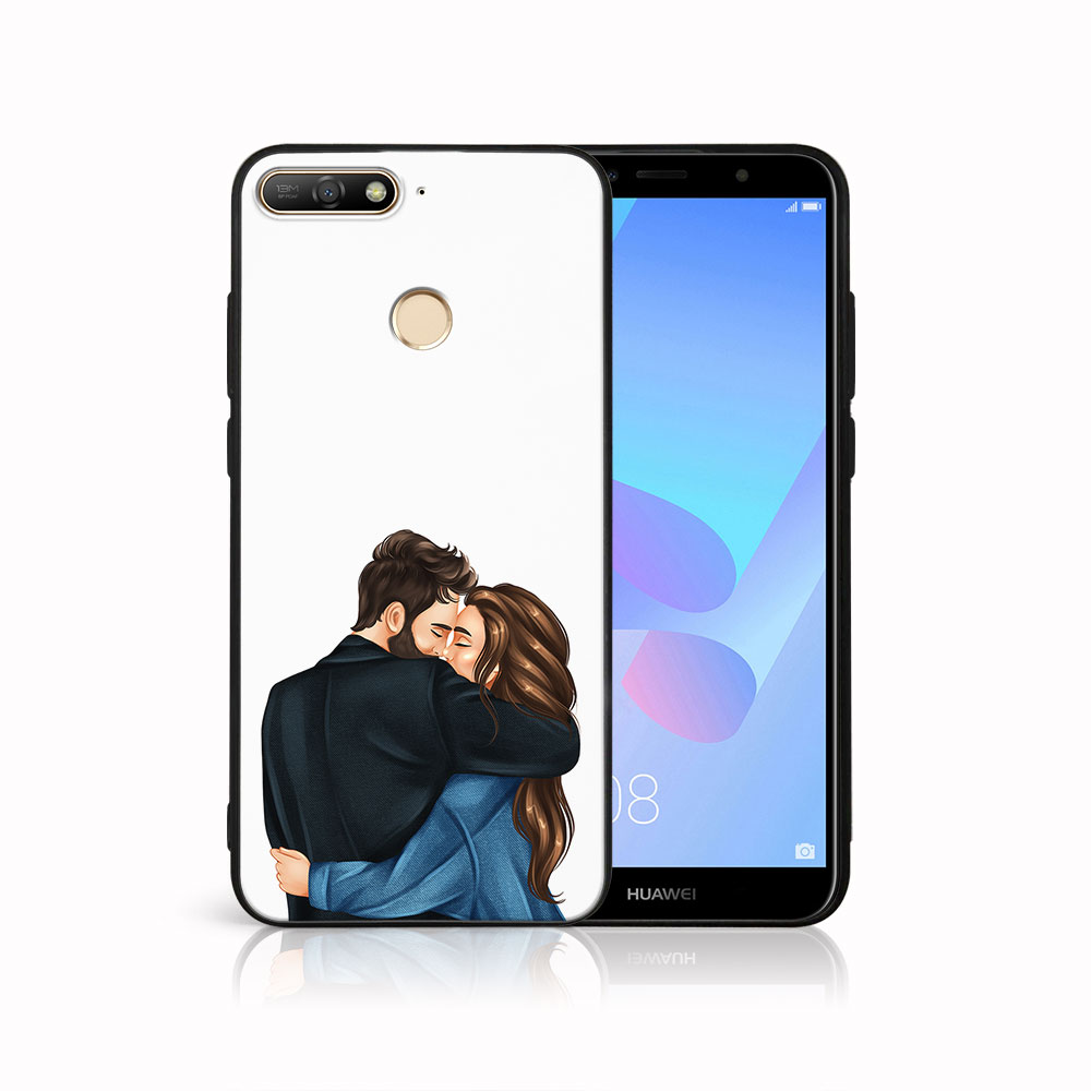 MY ART Ochranný Kryt Pro Huawei Y6 Prime 2018 COUPLE (117)