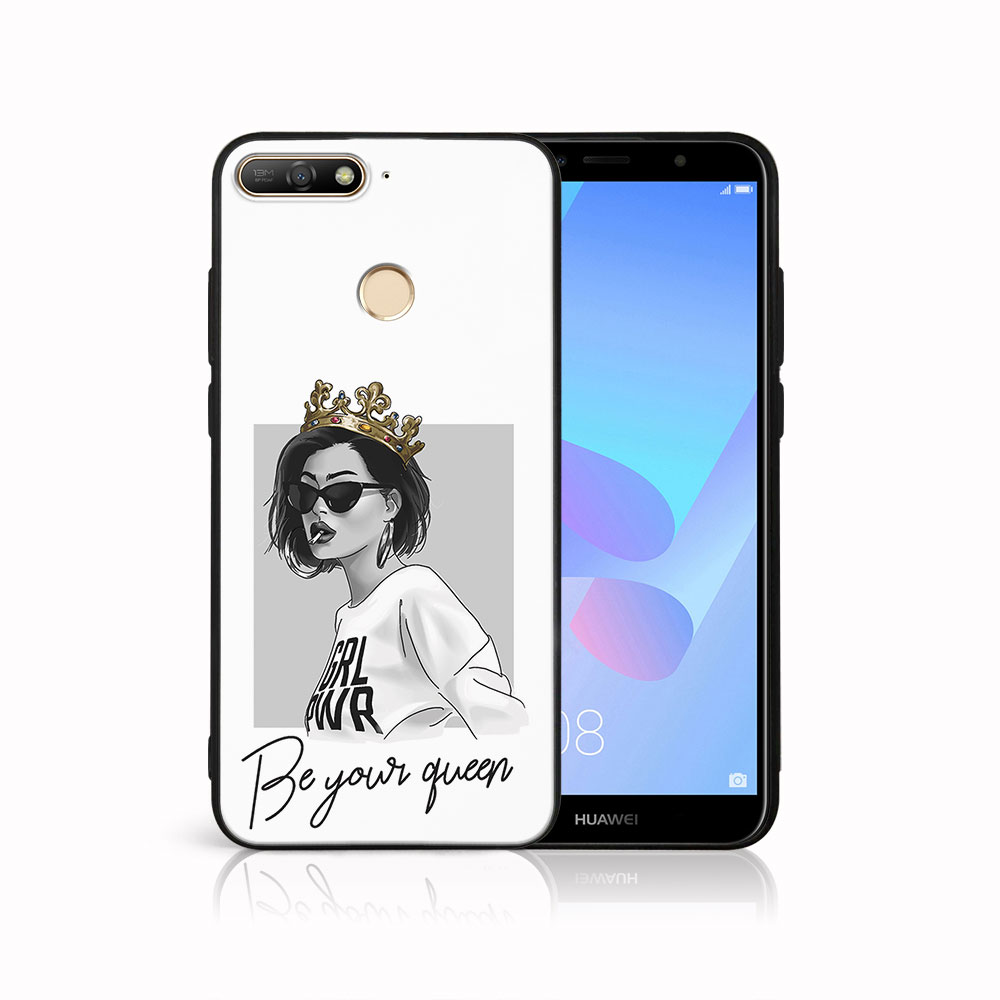 MY ART Ochranný Kryt Pro Huawei Y6 Prime 2018 QUEEN (139)