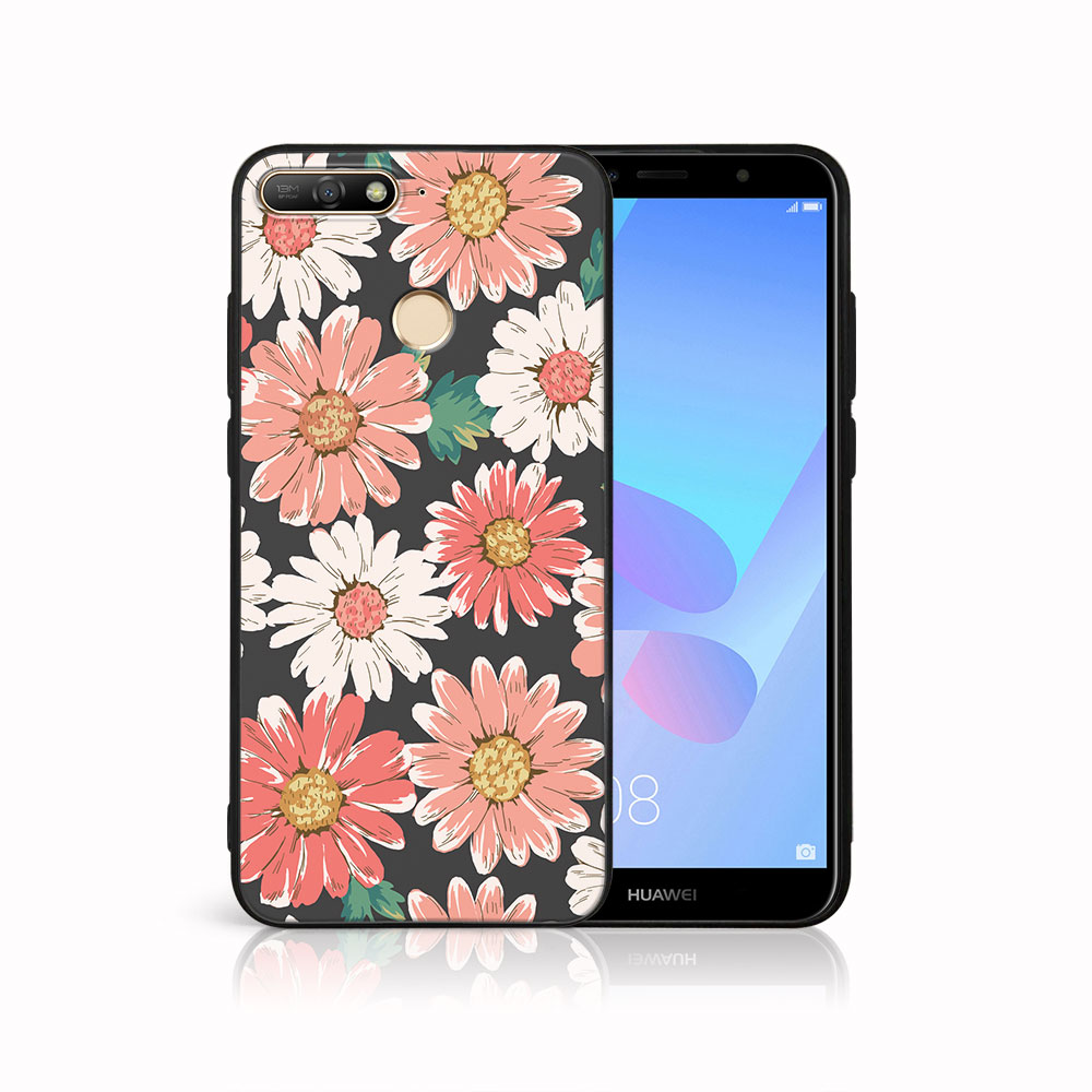 MY ART Ochranný Kryt Pro Huawei Y6 Prime 2018 DAISY (161)