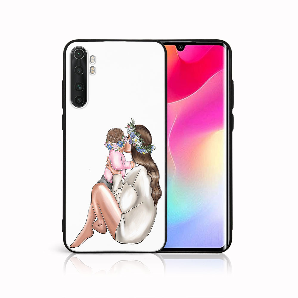 PROTEMIO 44340 MY ART Silikonový obal Xiaomi Mi Note 10 Lite BABY GIRL (111)