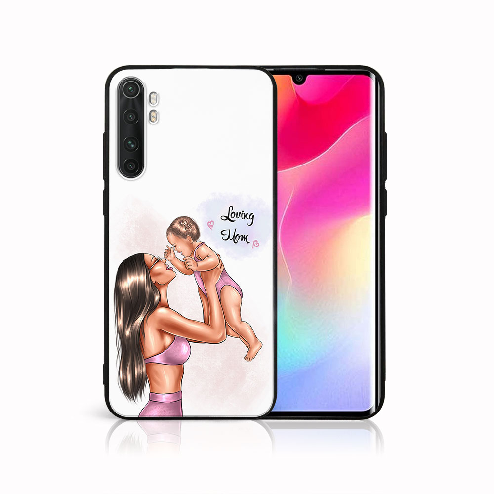 PROTEMIO 44336 MY ART Silikonový obal Xiaomi Mi Note 10 Lite LOVING MOM (115)