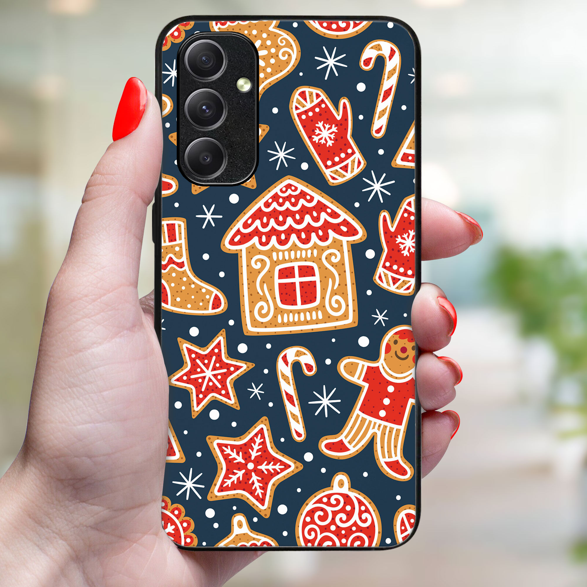 MY ART Kryt S Vánočním Designem Samsung Galaxy A14/A14 5G CHRISTMAS (069)