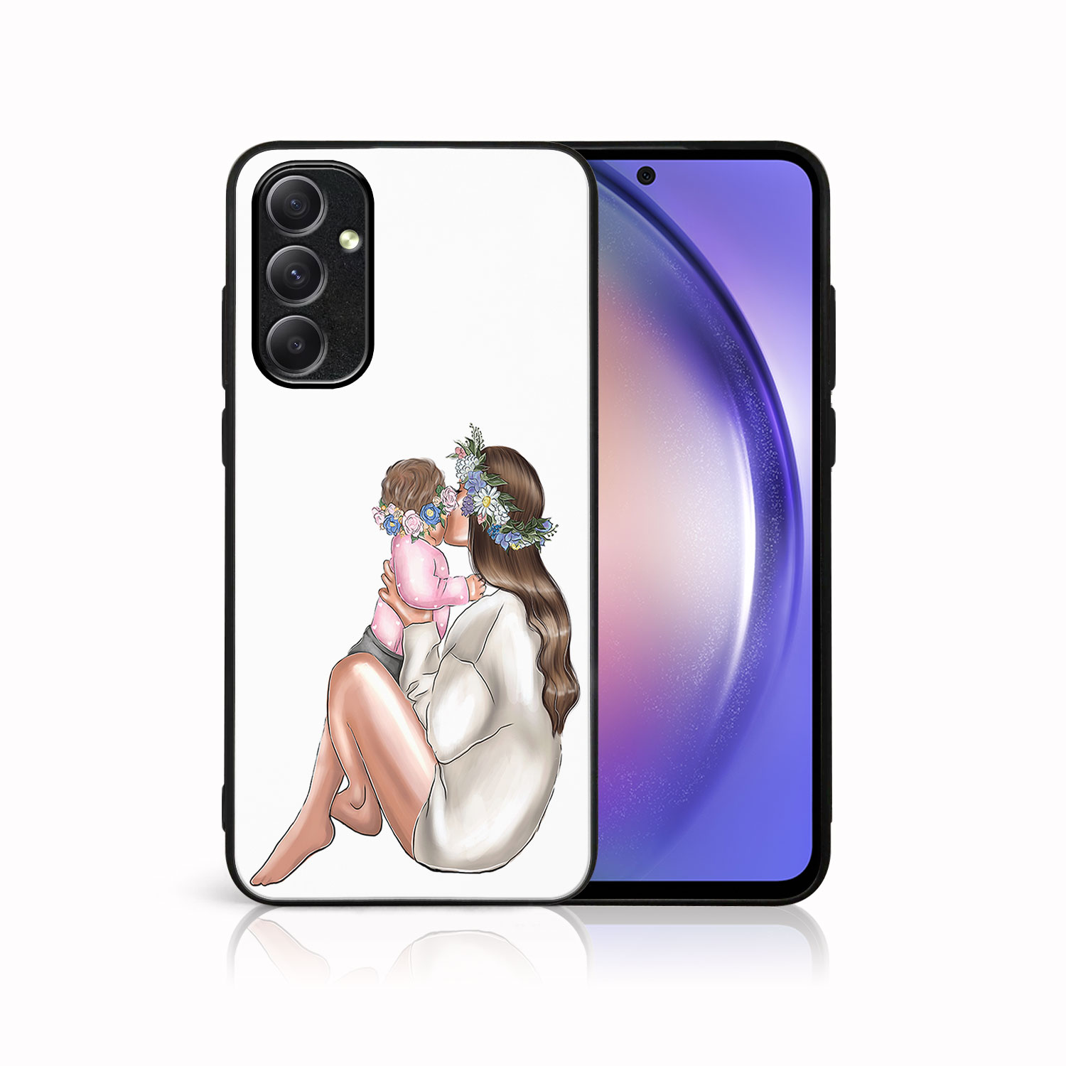 MY ART Ochranný Kryt Pre Samsung Galaxy A14 / A14 5G BABY GIRL (111)