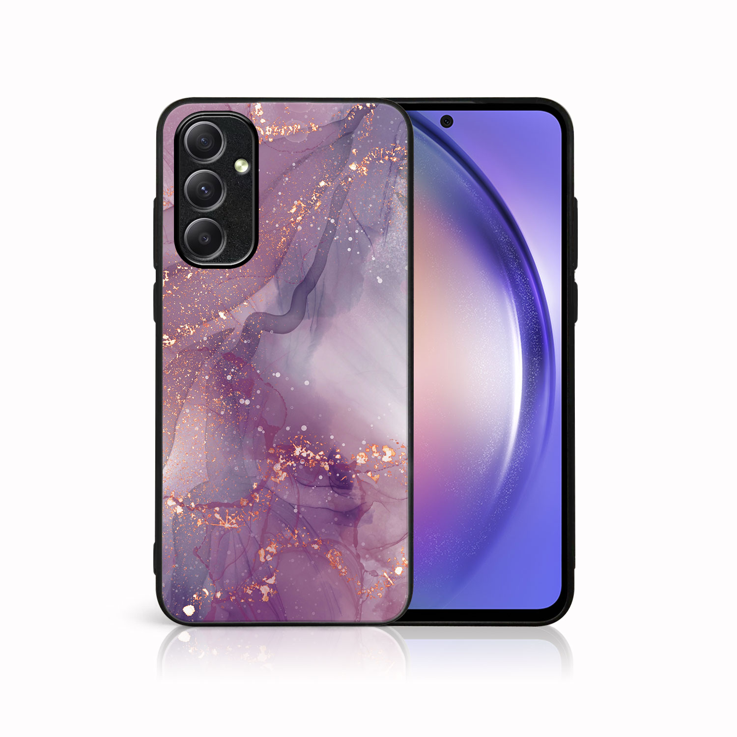 MY ART Ochranný Kryt Pre Samsung Galaxy A14 / A14 5G PURPLE (148)