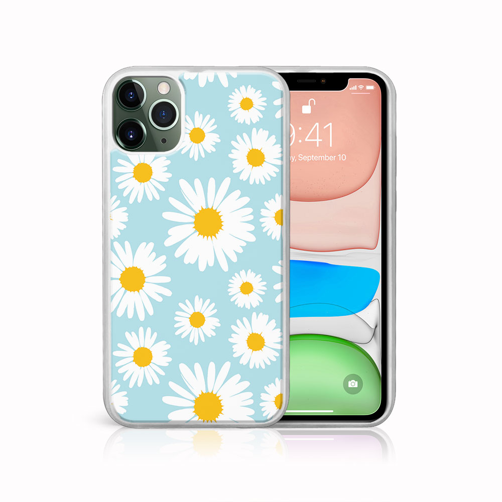 PROTEMIO 43589 MY ART Silikonový obal Apple iPhone 11 Pro CAMOMILE (124)