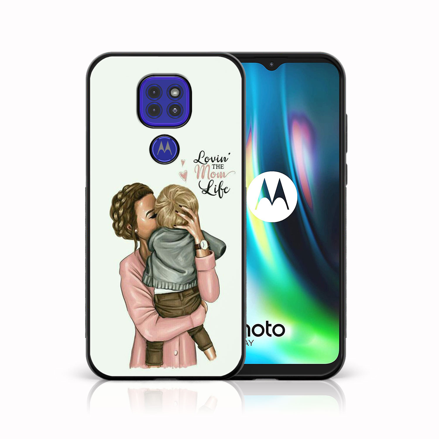 PROTEMIO 38851 MY ART Silikonový kryt Motorola Moto G9 Play / E7 Plus MOM LIFE (118)