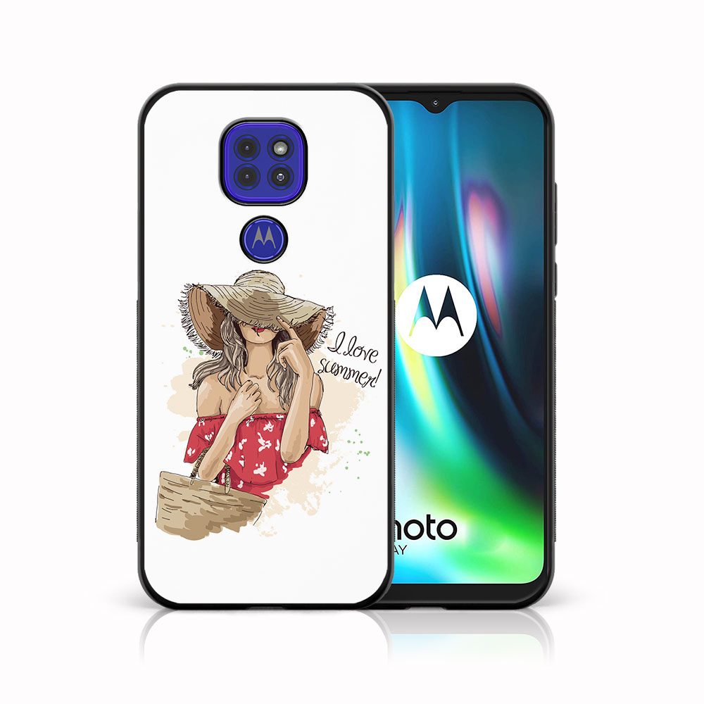 PROTEMIO 43801 MY ART Silikonový obal Motorola Moto G9 Play / E7 Plus SUMMER (129)