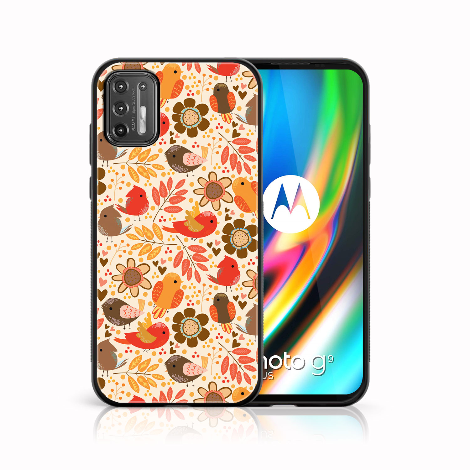 VSECHNONAMOBIL 39010
MY ART Silikonový kryt Motorola Moto G9 Plus BIRD S (004)