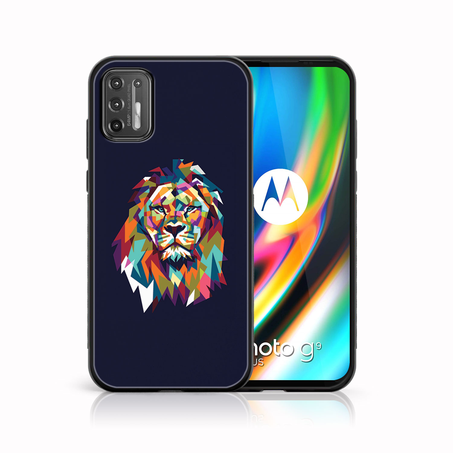 VSECHNONAMOBIL 38961
MY ART Silikonový kryt Motorola Moto G9 Plus LION (046)