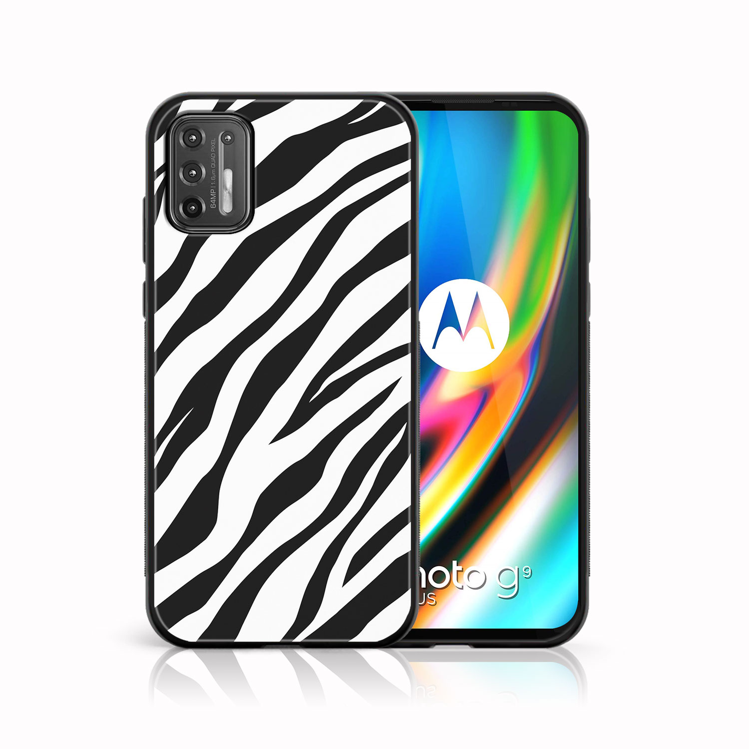 VSECHNONAMOBIL 38964
MY ART Silikonový kryt Motorola Moto G9 Plus ZEBRA (049)