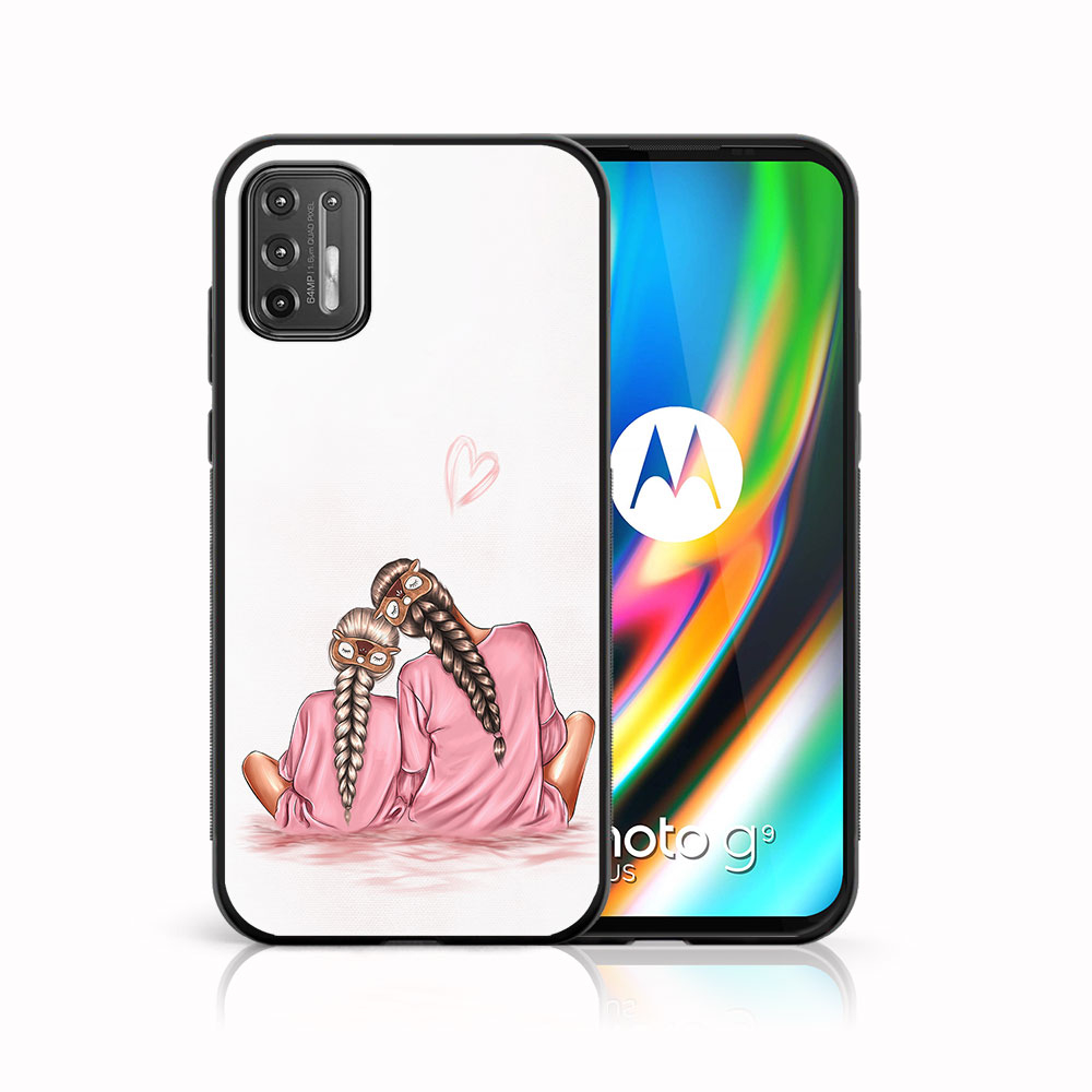 PROTEMIO 43952 MY ART Silikonový obal Motorola Moto G9 Plus DAUGHTER (114)