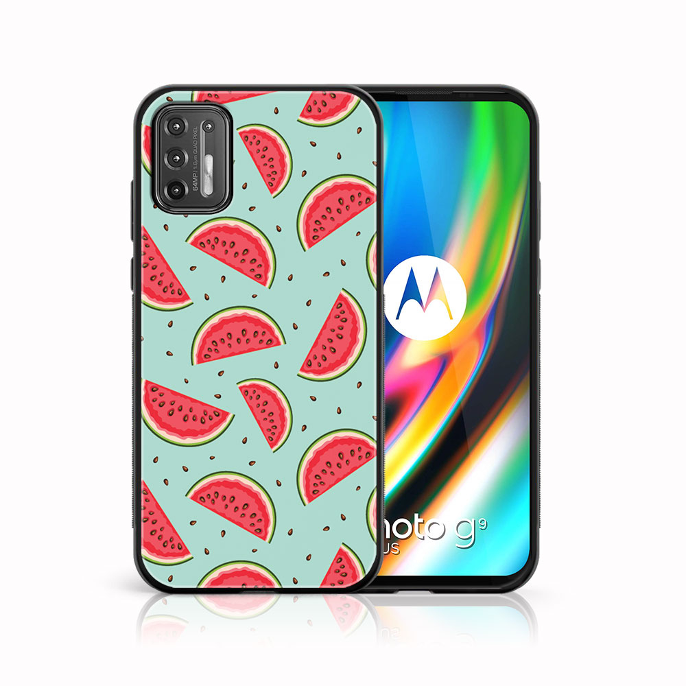 PROTEMIO 43966 MY ART Silikonový obal Motorola Moto G9 Plus WATERMELON (120)