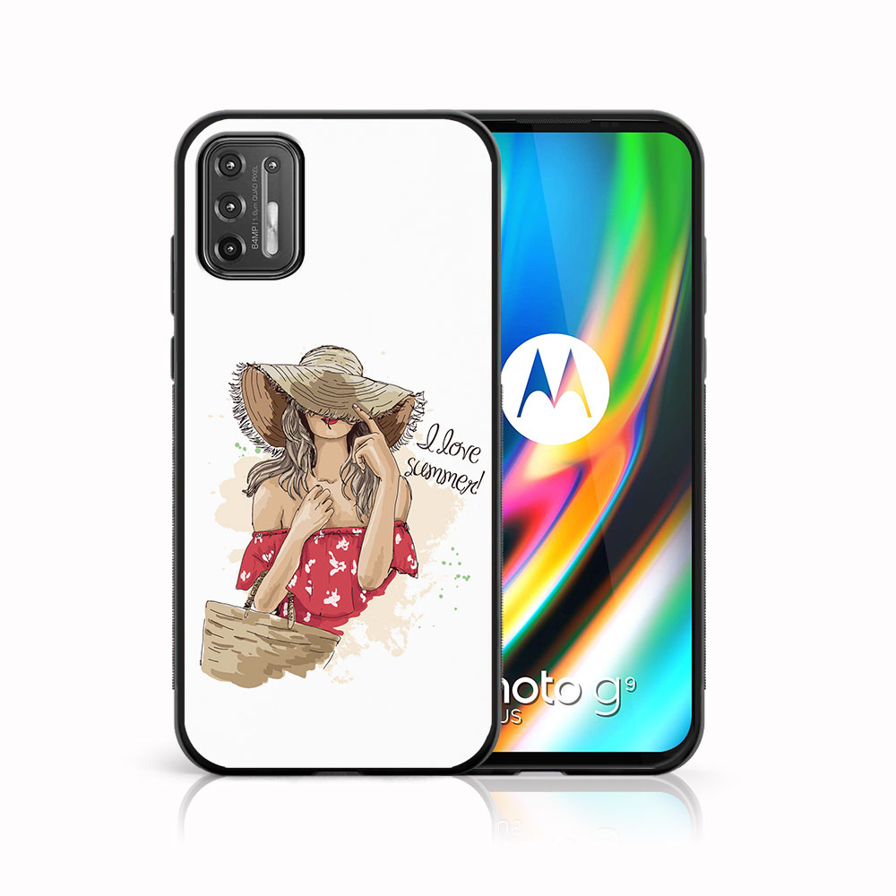 PROTEMIO 43975 MY ART Silikonový obal Motorola Moto G9 Plus SUMMER (129)