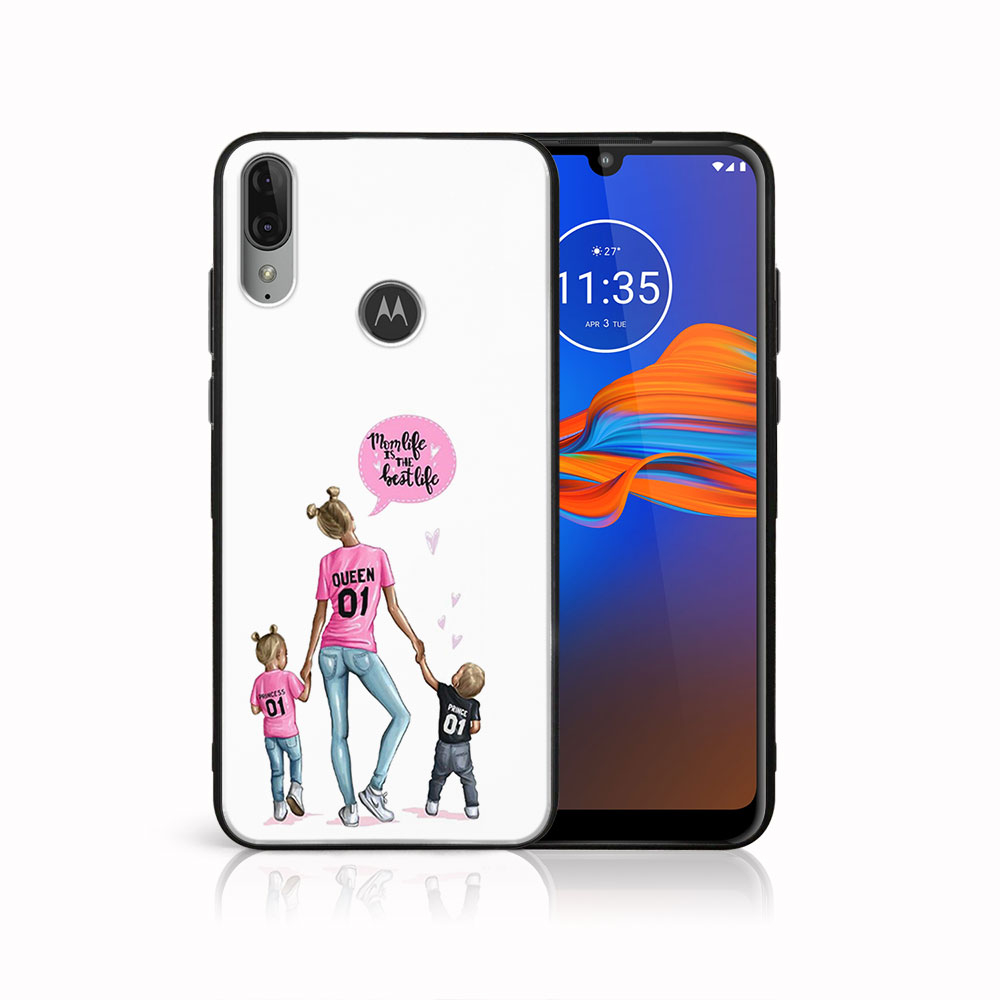 PROTEMIO 45273 MY ART Silikonový obal Motorola Moto E6 Plus MOM (119)