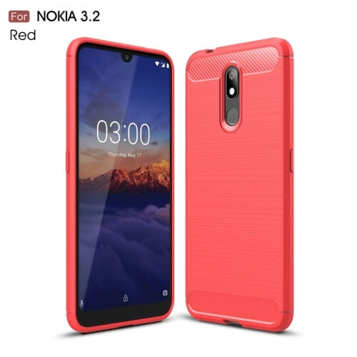 FLEXI TPU Obal Nokia 3.2 červený