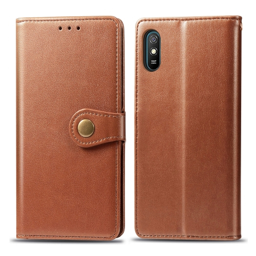 VSECHNONAMOBIL 23613
LEATHER BUCKLE Peňaženkový obal Xiaomi Redmi 9A / 9AT hnědý