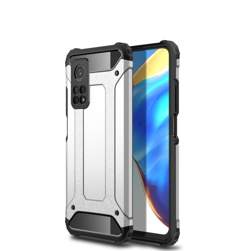 PROTEMIO 27601
TOUGH Ochranný kryt Xiaomi Mi 10T / Mi 10T Pro stříbrný