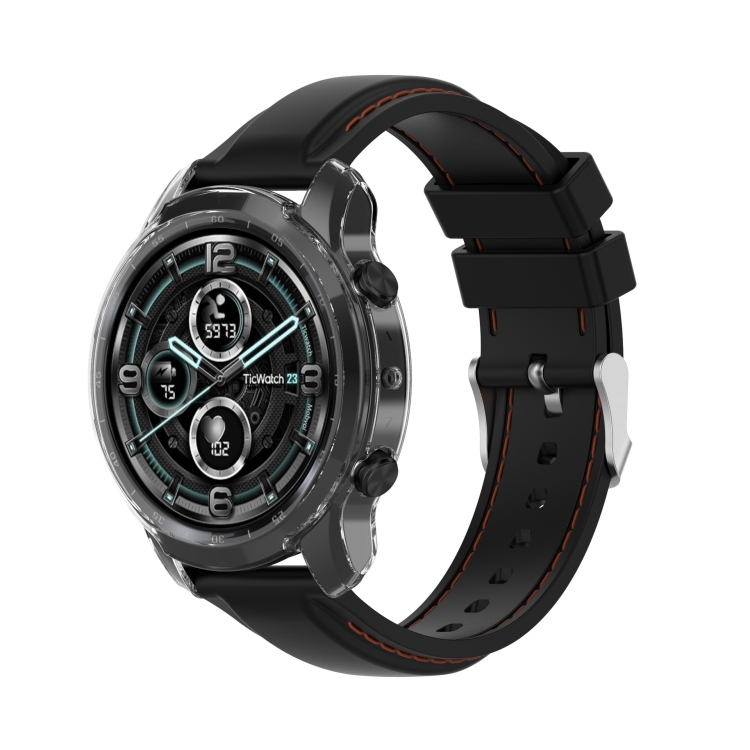 TPU HALF COVER Obal Pro Tic Watch Pro 3 Ultra GPS Průhledný