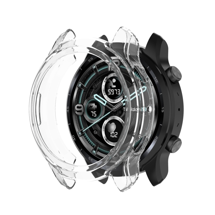 TPU HALF COVER Obal Pro Tic Watch Pro 3 Ultra GPS Průhledný